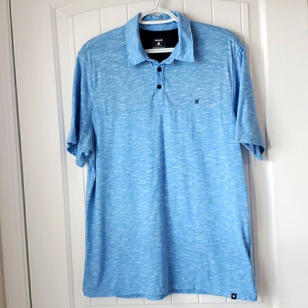 Hurley Mens Polo Shirt, Size Large